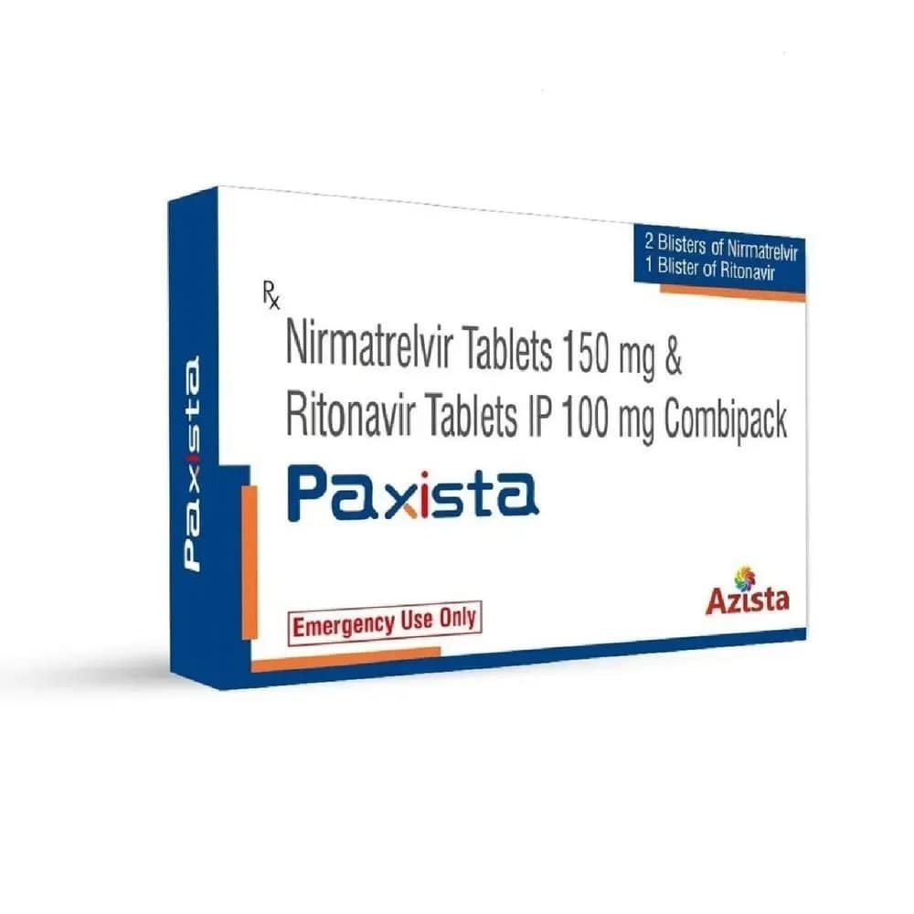 Paxista - Nirmatrelvir 150mg and Ritonavir 100mg Tablet
