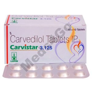 Carvistar 3.125 Tablet (Carvedilol 3.125mg)